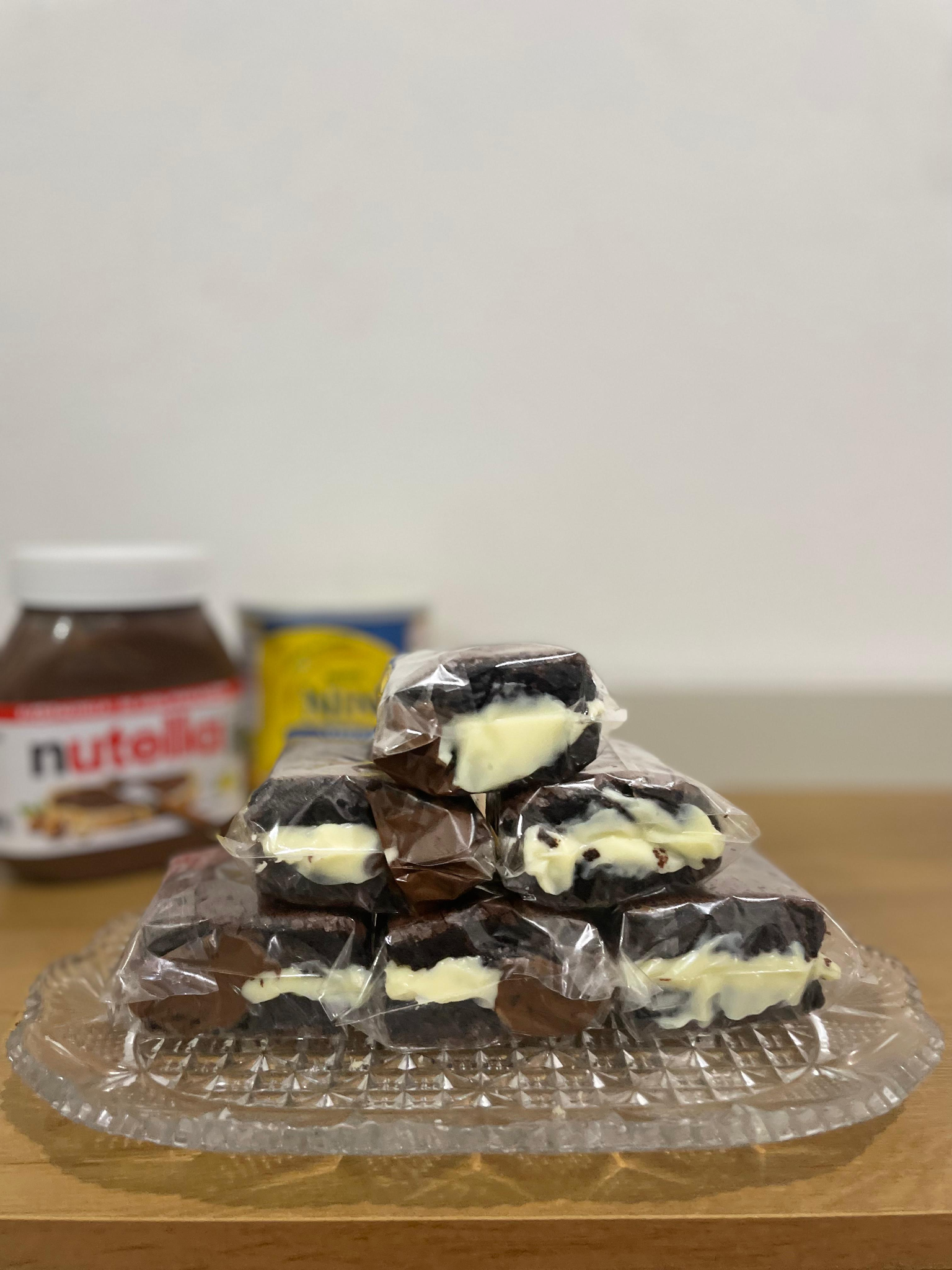 Brownies recheados da Dudavi Doces
